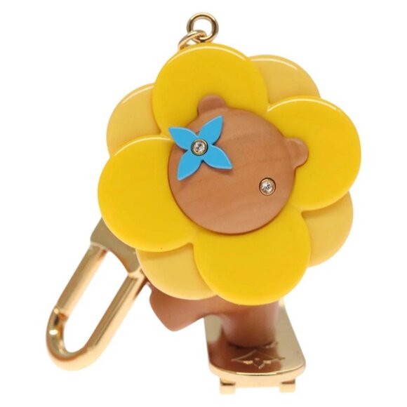 LOUIS VUITTON Petula Skate Charm metal Yellow - Picture 1 of 16